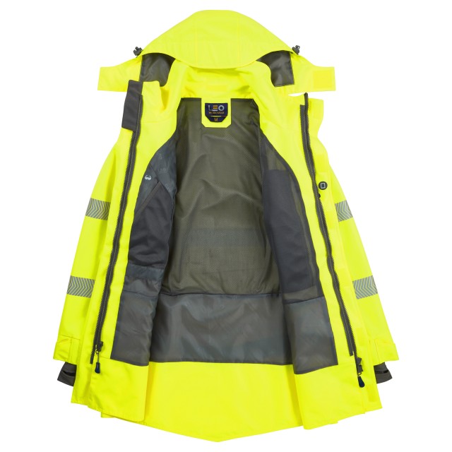 VOLCOM CANOPY ANORAK イエロー/ネイビー XL VOLCOM CANOPY ANORAK